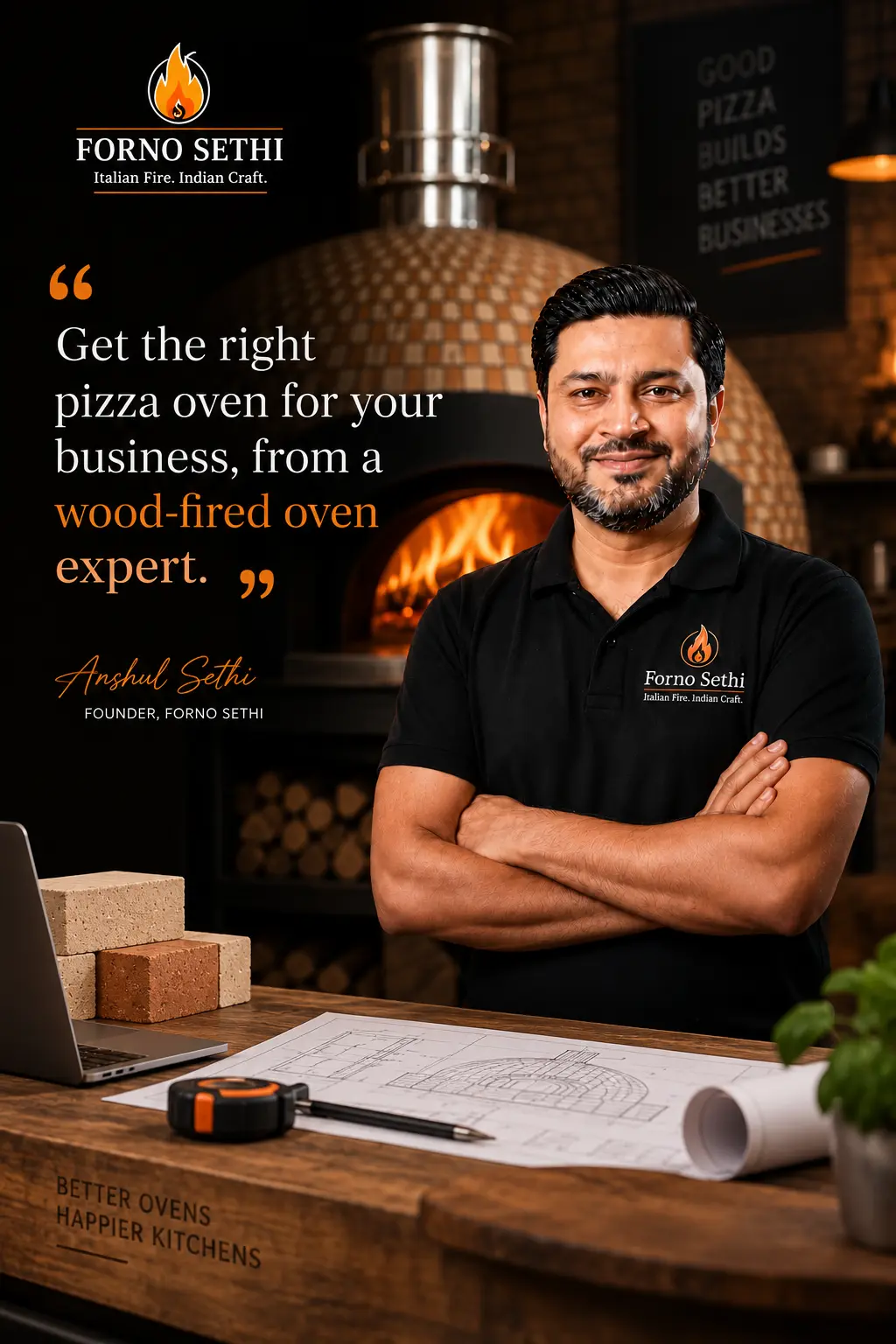 Forno Sethi Founder & Wood Fired OVen Consultant